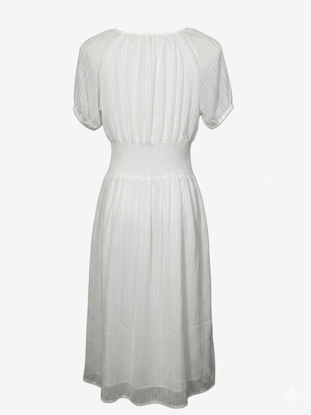 Joe's Jeans The Monet Maxi Dress | White | Pockets | NWT | Made of Recycled Mate - Picture 4 of 12
